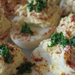 Horseradish Cream Cheese Deviled Eggs Recipe
