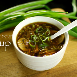 hot and sour soup recipe | veg hot and sour soup recipe
