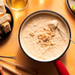 Hot Crab Fondue Perfect as an Appetizer or a Meal
