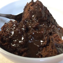Hot Fudge Cake in the Slow Cooker