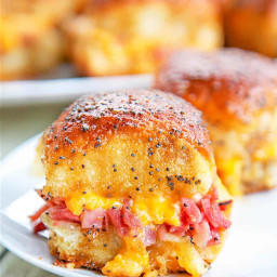 Hot Ham and Pimento Cheese Sandwiches