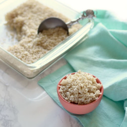 How to Cook {and FREEZE} Brown Rice!