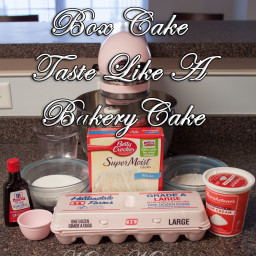 How To Make A Box Mix Taste Like A Bakery Cake