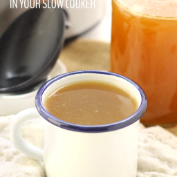 How To Make Bone Broth In Your Slow Cooker