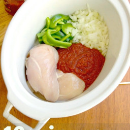 How to Make Chicken Cacciatore in a Crockpot!