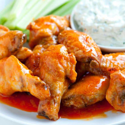 How to Make Crispy Baked Buffalo Chicken Hot Wings