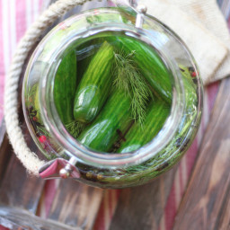 How To Make Crunchy Pickles Using My Secret Ingredient