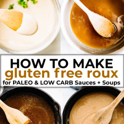How to Make Gluten Free Roux for Keto Sauces + Soups