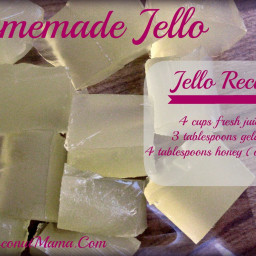 How To Make Healthy Homemade Jello
