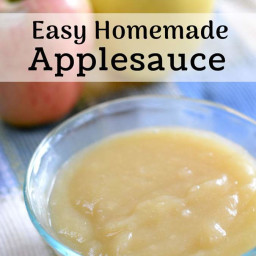 How to Make Homemade Applesauce, Easy Recipe