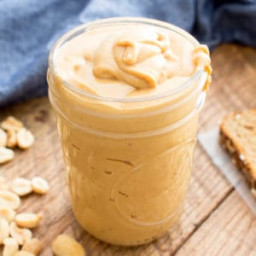 How to Make Homemade Peanut Butter (Gluten Free, Vegan) + VIDEO