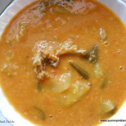 How To Make Hyderabadi Mutton Dalcha Recipe,Lamb and Dal Recipe