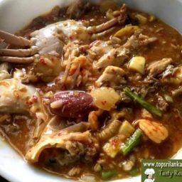 How To Make Jaffna Odiyal Kool At Home (Spicy Seafood Soup)