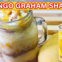 How to Make Mango Graham Shake