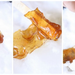 How to Make Maple Syrup Snow Candy - 3 Simple Steps