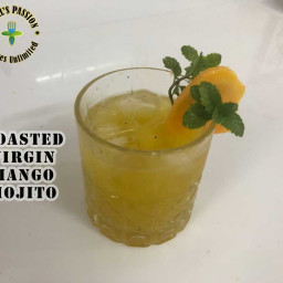 How to Make Roasted Virgin Mango Mojito | Cuban Cuisine