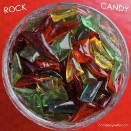 How to make Rock Candy, aka, Hard Tack Candy