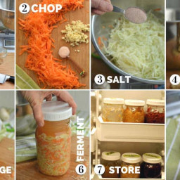 How to Make Sauerkraut in a Jar [THE COMPLETE GUIDE]