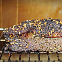 How to Make Smoked Brisket - Brined, Dry Rubbed and Cherry Wood Smoked