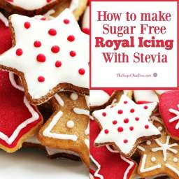 How to Make Sugar Free Royal Icing with Stevia recipe