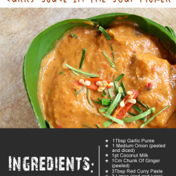How To Make The Best Ever Red Thai Curry Sauce In The Soup Maker
