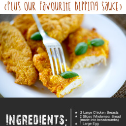 How To Make The Perfect Healthy Chicken Dippers (Plus Our Favourite Dipping