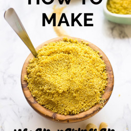 How to Make Vegan Parmesan Cheese
