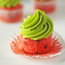 How to Make Watermelon Cupcakes