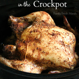 How to Roast a Whole Chicken in the Crockpot
