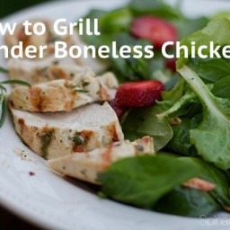 How to Tenderly Grill Boneless Chicken Breasts and Hazan Family Favorites C