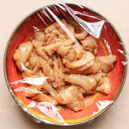 How to velvet chicken for tender Chinese chicken stir fry