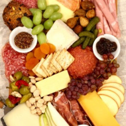 How We Charcuterie and Cheese Board