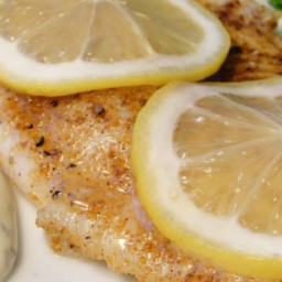 Hudson's Baked Tilapia with Dill Sauce Recipe