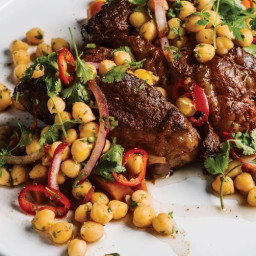 Hugh Acheson's Slow-Cooker Pot Roast With Chickpea Salad