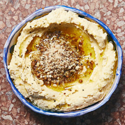 Hummus With Pistachio Dukkah
