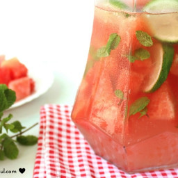 Hydrating Watermelon Detox Water For Clear Skin