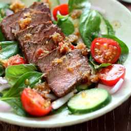 I love this, I have been wanting to try out a steak salad lately and this l