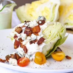 Iceberg Wedge with Blue Cheese Dressing