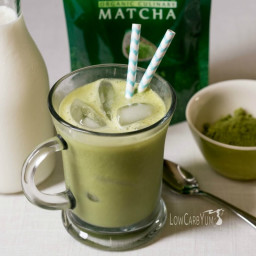 Iced Vanilla Matcha Green Tea Latte