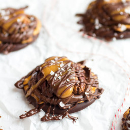 (Idiot Proof) Salted Chocolate Covered Pretzel + Nutella Turtle Cookies