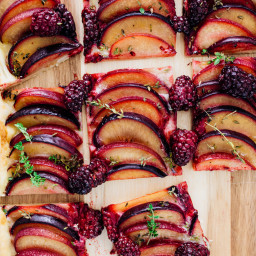 If Making Pie Scares You, This Plum & Thyme Tart Is for You