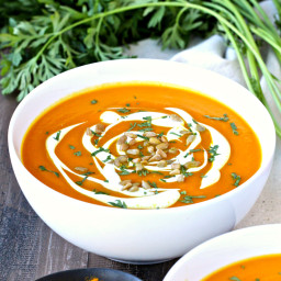 Immunity-Boosting Carrot Turmeric Soup