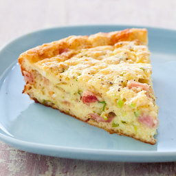 “Impossible” Ham-and-Cheese Pie