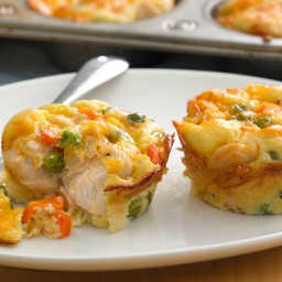Impossibly Easy Mini Chicken Pot Pies