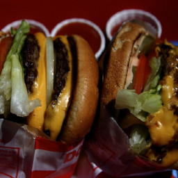 In-n-Out Burger Animal-Style Burger