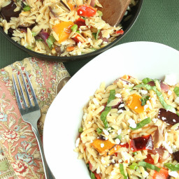 Ina Gartens Orzo with Roasted Vegetables
