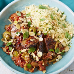 Incredible Sicilian aubergine stew with couscous