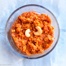 Indian Carrot Pudding or Gajar ka Halwa