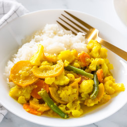 Indian Coconut Vegetable Curry
