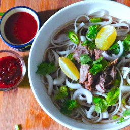 Indian-Inspired Beef Pho